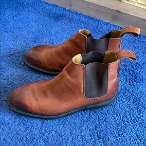 Dr. Martens Tan Leather Chelsea Boots